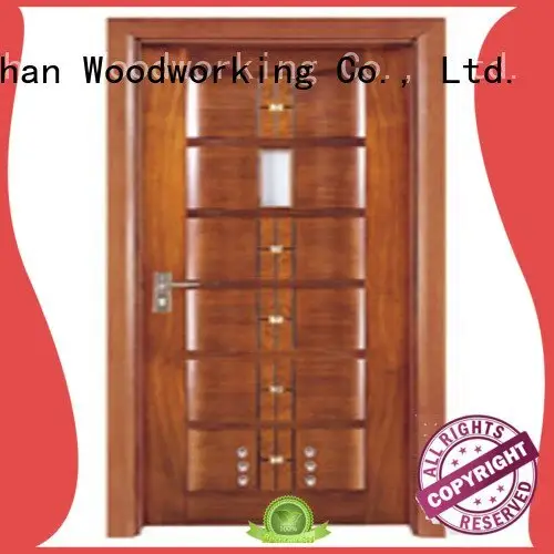 bathroom door door Runcheng Woodworking solid wood bathroom doors 1