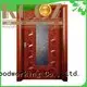 wooden glazed front doors door glazed wooden double glazed doors Runcheng Woodworking Brand 1