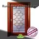 glazed door wooden glazed front doors Runcheng Woodworking 1