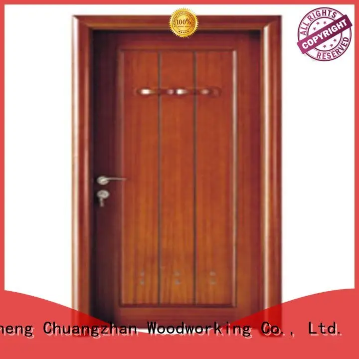 composite interior doors door bathroom solid wood bathroom doors Runcheng Woodworking Warranty 1