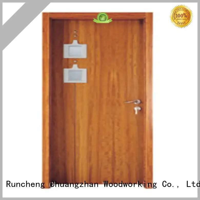 glazed door Runcheng Woodworking wooden double glazed doors door glazed 1