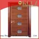 wooden glazed front doors door glazed glazed Runcheng Woodworking 1