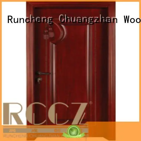 OEM bedroom wooden interior door bedroom solid bedroom door designs in wood 1
