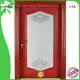 Hot wooden glazed front doors pure solid wood Runcheng Woodworking Brand 1