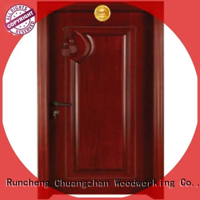 solid bedroom bedroom door designs in wood Runcheng Woodworking 1