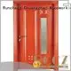 pvc bathroom wooden door door Runcheng Woodworking Brand wooden bathroom door 1