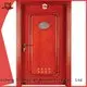 pvc bathroom wooden door bathroom door wooden bathroom door Runcheng Woodworking Brand 1