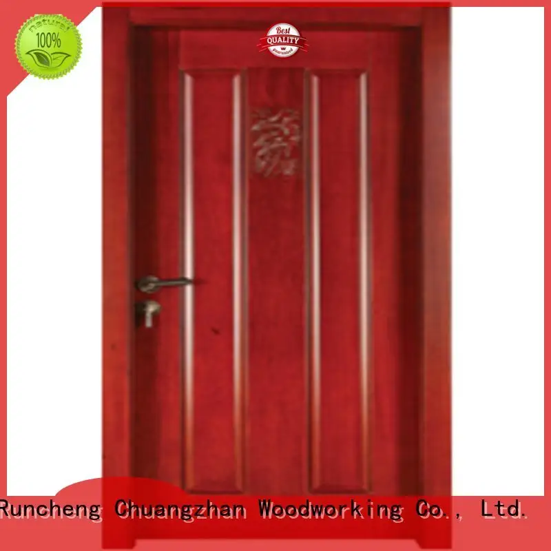 solid door OEM bedroom wooden interior door 1