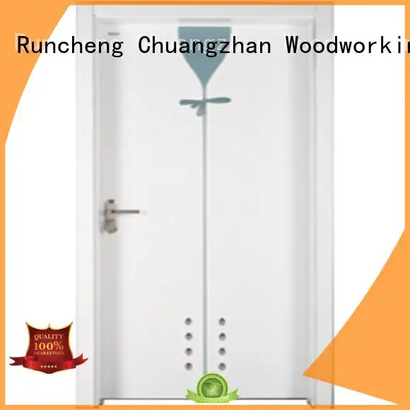 Hot wooden bathroom door bathroom Runcheng Woodworking Brand 1