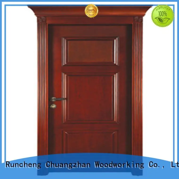 Runcheng Woodworking door bedroom solid wood bedroom composite door 1