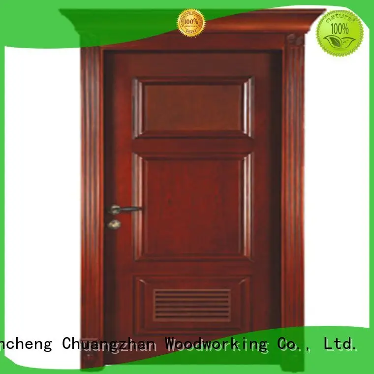 classic Runcheng Woodworking solid wood compound door 1