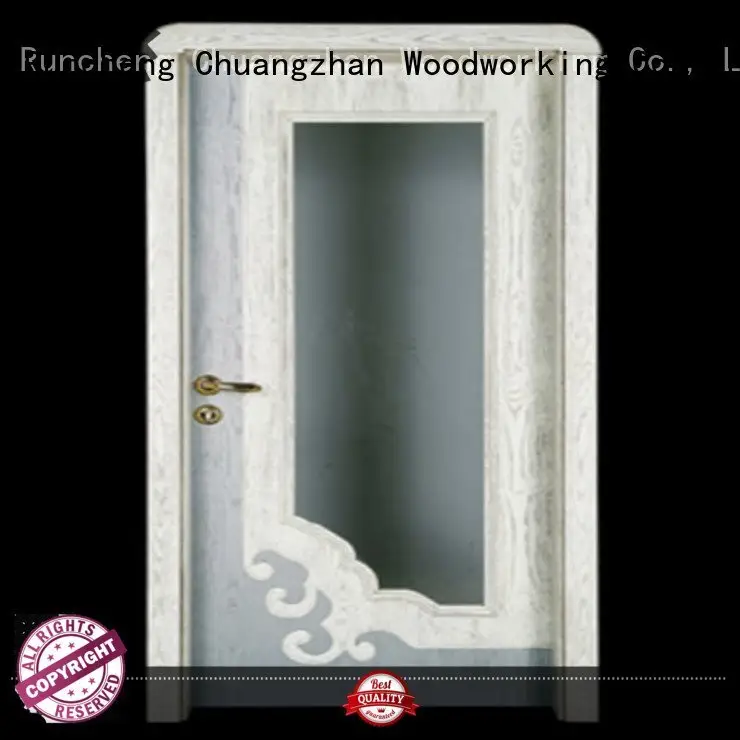 Runcheng Woodworking double kitchen wooden door 1