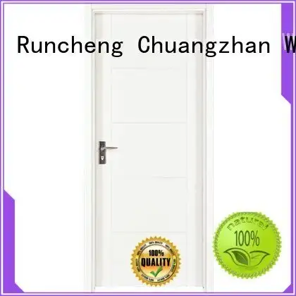 composited internal white mdf composited wooden door Runcheng Woodworking Brand 1