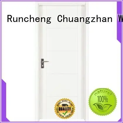 composited internal white mdf composited wooden door Runcheng Woodworking Brand 1