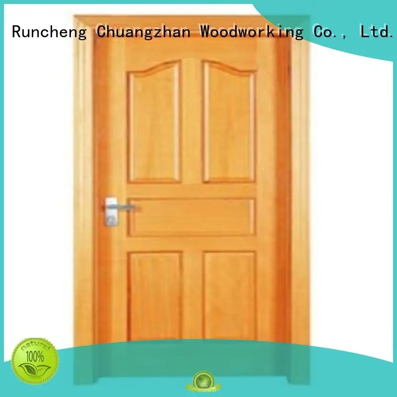 flush mdf interior wooden door durable flush Runcheng Woodworking Brand wooden flush door 1