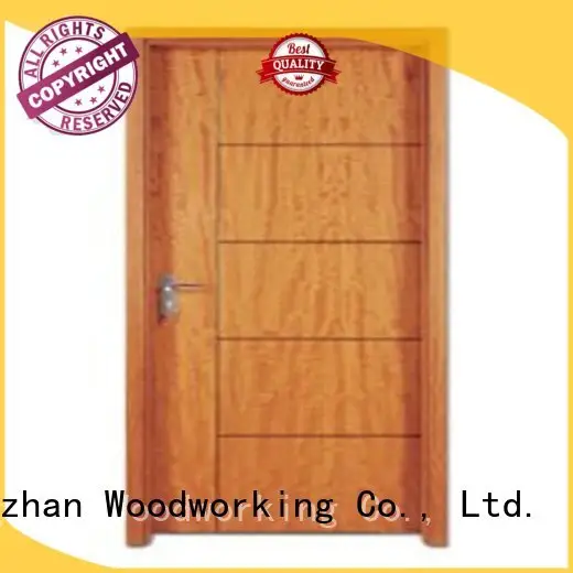 flush mdf interior wooden door door hot selling flush Runcheng Woodworking Brand company 1