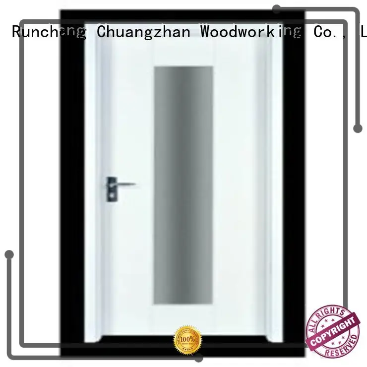 flush mdf interior wooden door hot selling wooden flush door Runcheng Woodworking Brand 1