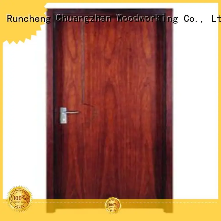 durable flush door Runcheng Woodworking Brand flush mdf interior wooden door manufacture 1