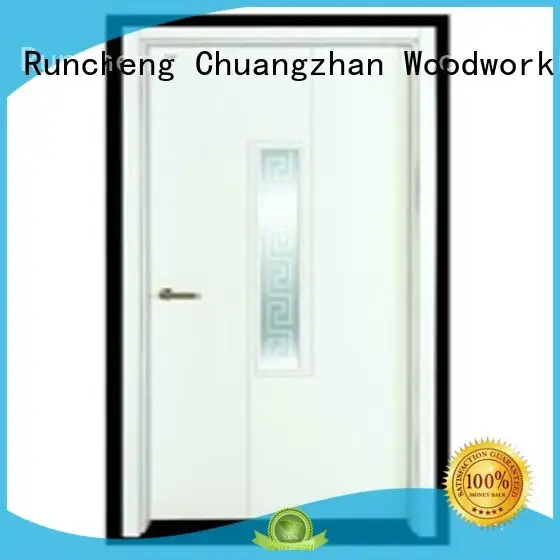 Runcheng Woodworking Brand door hot selling custom flush mdf interior wooden door 1