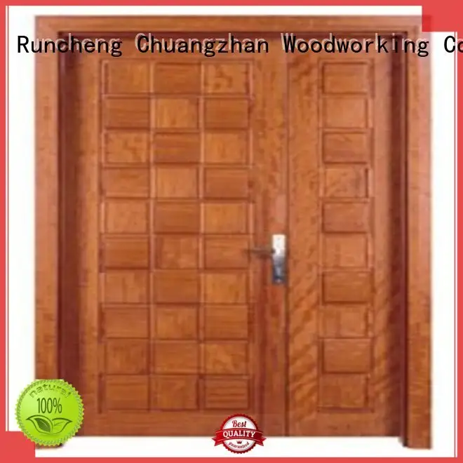double door OEM interior double doors Runcheng Woodworking 1