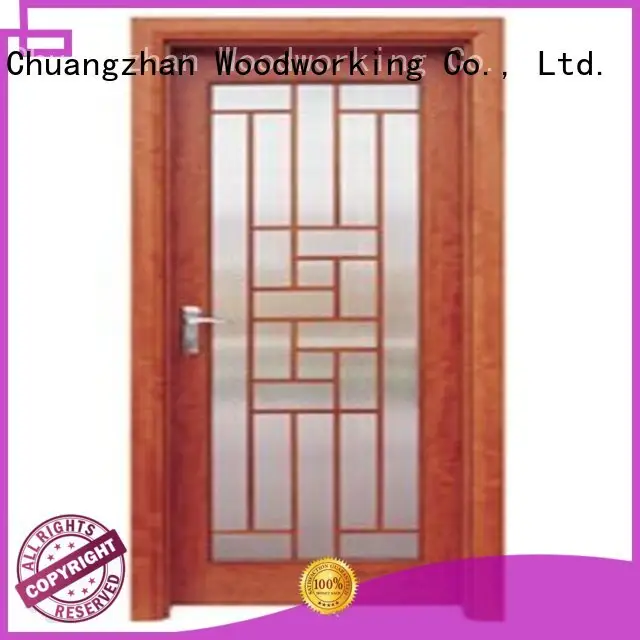 durable glazed door wooden double glazed doors door Runcheng Woodworking 1