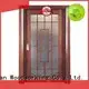 Runcheng Woodworking Brand door durable wooden double glazed doors manufacture 1
