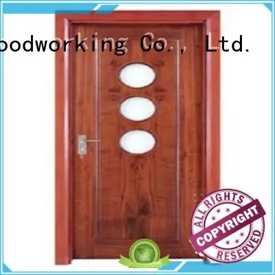 Runcheng Woodworking Brand durable door glazed custom hardwood glazed internal doors 1