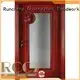 door wood wooden double glazed doors pure Runcheng Woodworking company 1