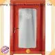Hot wooden double glazed doors pure Runcheng Woodworking Brand 1