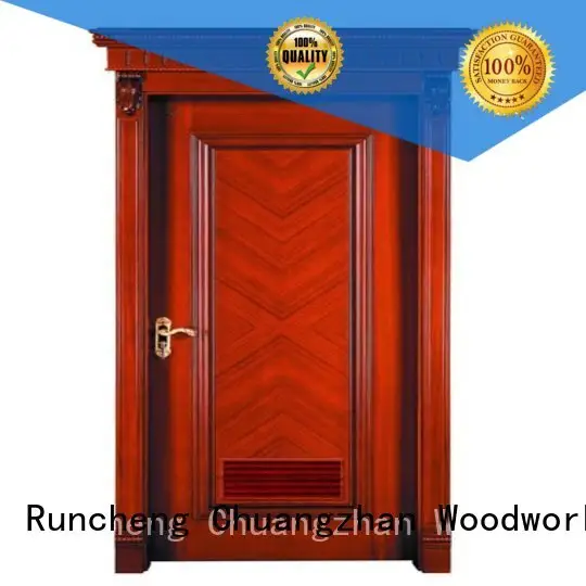door bedroom kitchen bathroom internal veneer doors Runcheng Woodworking Brand 1