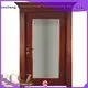Quality Runcheng Woodworking Brand solid wood bedroom composite door british 1
