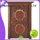 wooden door durable durable interior wooden door with solid wood Runcheng Woodworking 1