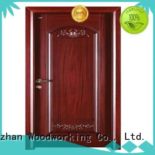 Quality Runcheng Woodworking Brand door durable interior wooden door with solid wood 1