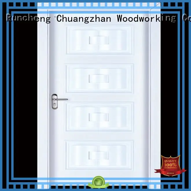 Runcheng Woodworking Brand durable interior wooden door with solid wood door factory 1