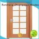 Runcheng Woodworking Brand door hardwood glazed internal doors durable supplier 1