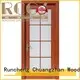 Custom composited interior solid wood composite doors Runcheng Woodworking design 1