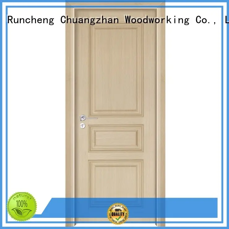 veneer design modern Runcheng Woodworking Brand wooden kitchen cabinet doors factory 1