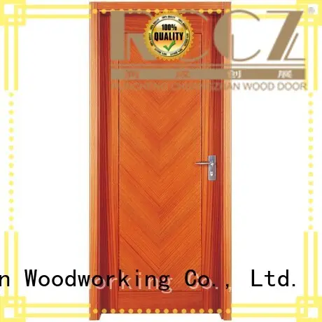 Runcheng Woodworking Brand modern interior solid solid wood composite doors 1