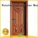 interior veneer modern design OEM solid wood composite doors Runcheng Woodworking 1