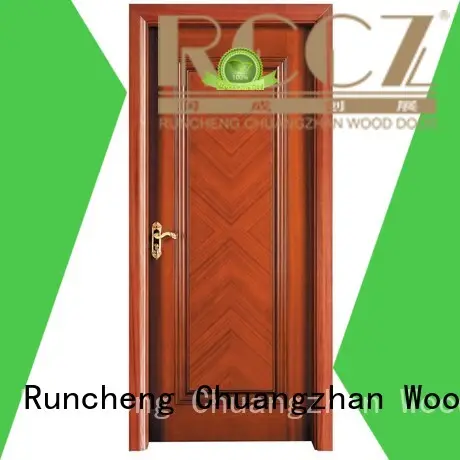 Wholesale modern design wooden kitchen cabinet doors veneer Runcheng Woodworking Brand 1