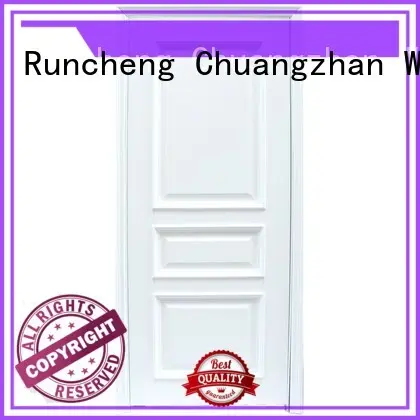 Runcheng Woodworking Brand design veneer wooden kitchen cabinet doors pure 1