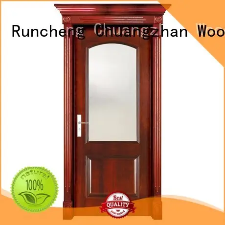 high quality interior solid wood bifold doors Runcheng Woodworking Brand 1