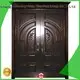 Runcheng Woodworking Brand glass wooden hot sale custom interior double doors 1