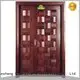Runcheng Woodworking Brand double design wooden custom interior double doors 1