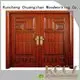 solid quality double door door white double doors Runcheng Woodworking Brand 1