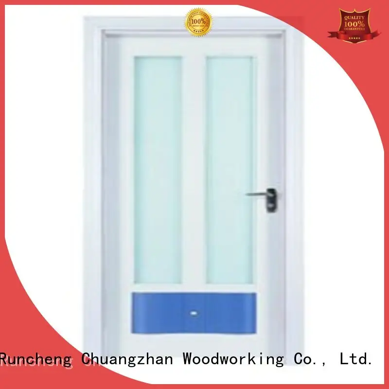 Hot hardwood glazed internal doors durable Runcheng Woodworking Brand 1