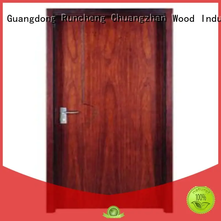durable flush Runcheng Chuangzhan Brand plywood flush internal doors 1