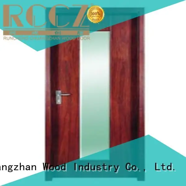 plywood flush internal doors durable flush hot selling Runcheng Chuangzhan Brand wooden flush door 1