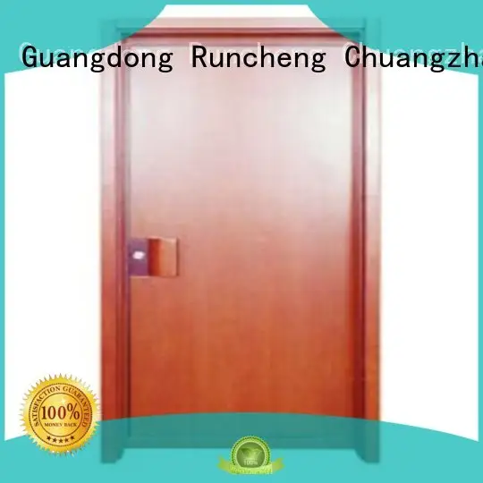 plywood flush internal doors durable flush Warranty Runcheng Chuangzhan 1