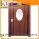 Runcheng Chuangzhan Brand durable door glazed wooden double glazed doors manufacture 1